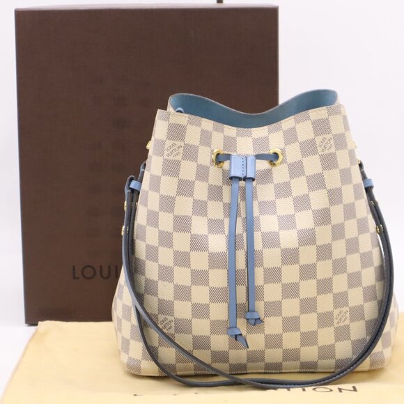 Louis Vuitton Handbags - NeoNoe Bluee RFID - reaction Shoulder Strap, BOX, and dust bag included